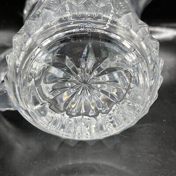 J G Durand Cristal France Crystal Covered Sugar and Creamer Set of 2 - Picture 7 of 8